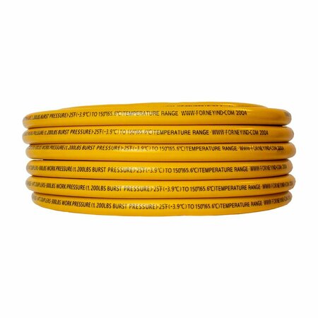 Forney PVC Air Hose, Yellow, 3/8 in x 50ft 75411